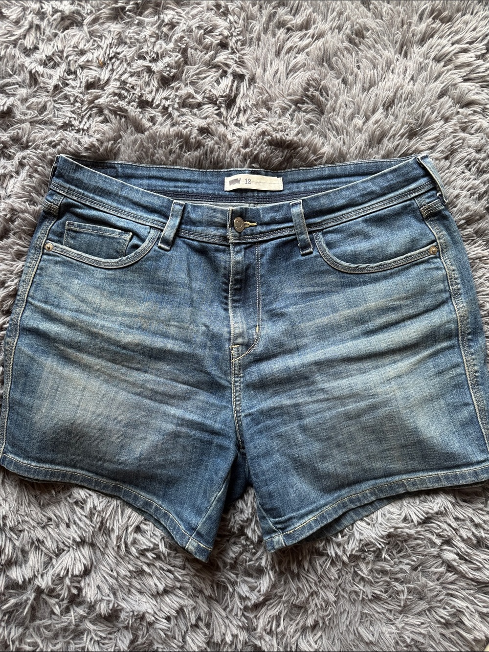 Levi’s Blue Denim Shorts